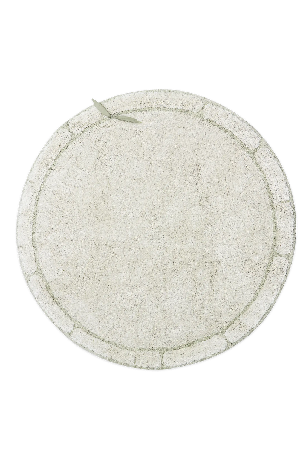 WASHABLE RUG BAMBOO SENSORIAL LEAF