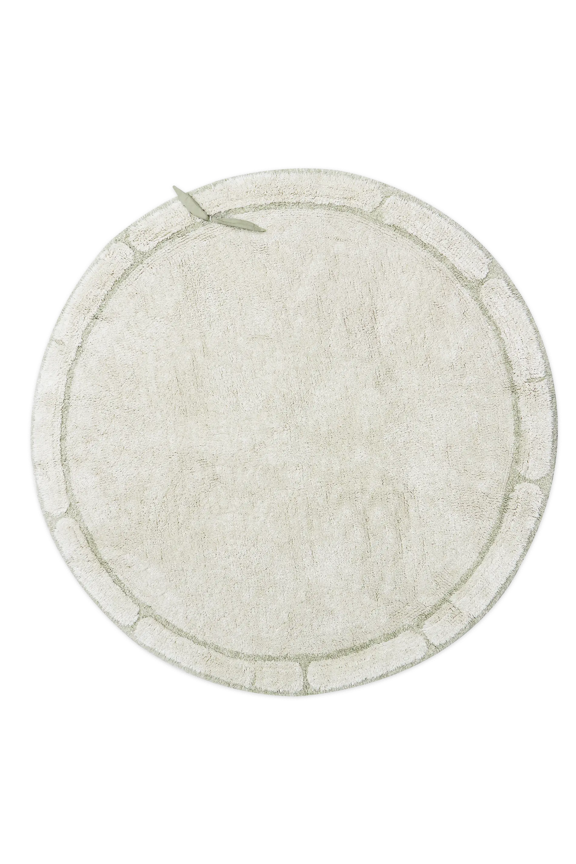 WASHABLE RUG BAMBOO SENSORIAL LEAF