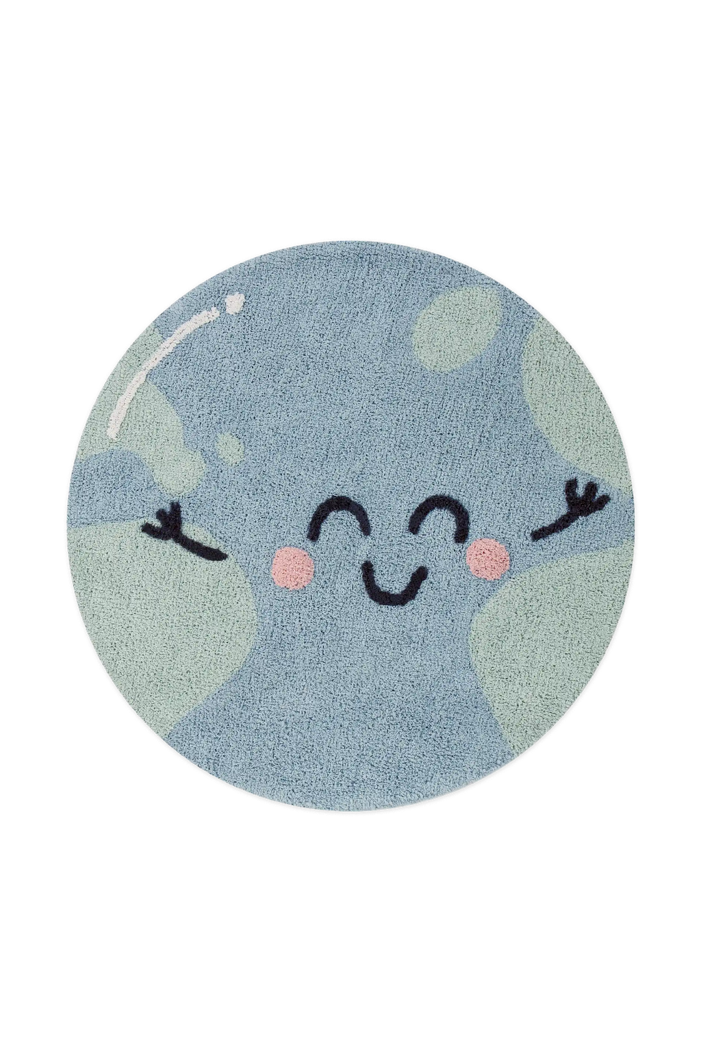 WASHABLE ROUND RUG BIG BIG WORLD