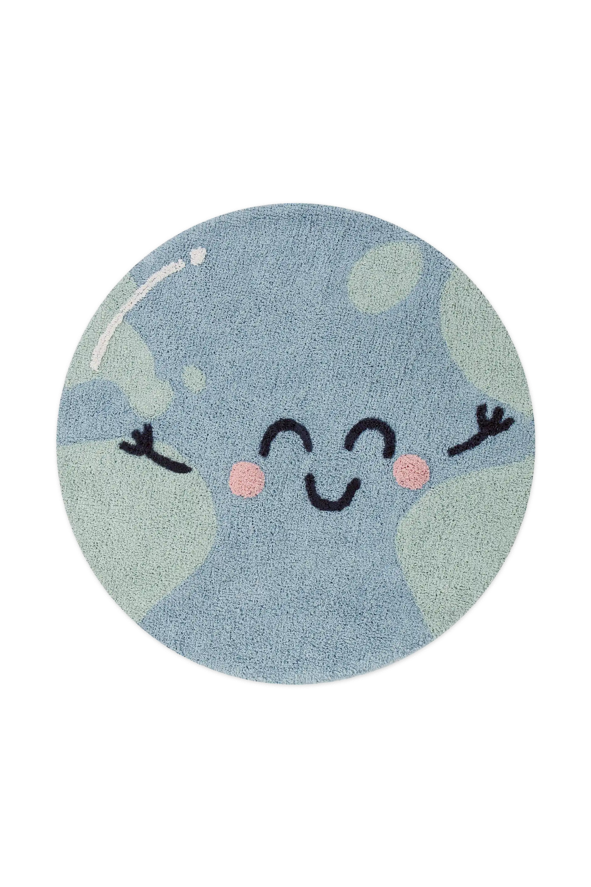 WASHABLE ROUND RUG BIG BIG WORLD