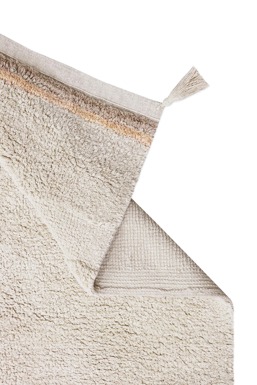 WASHABLE RUG BLOOM NATURAL