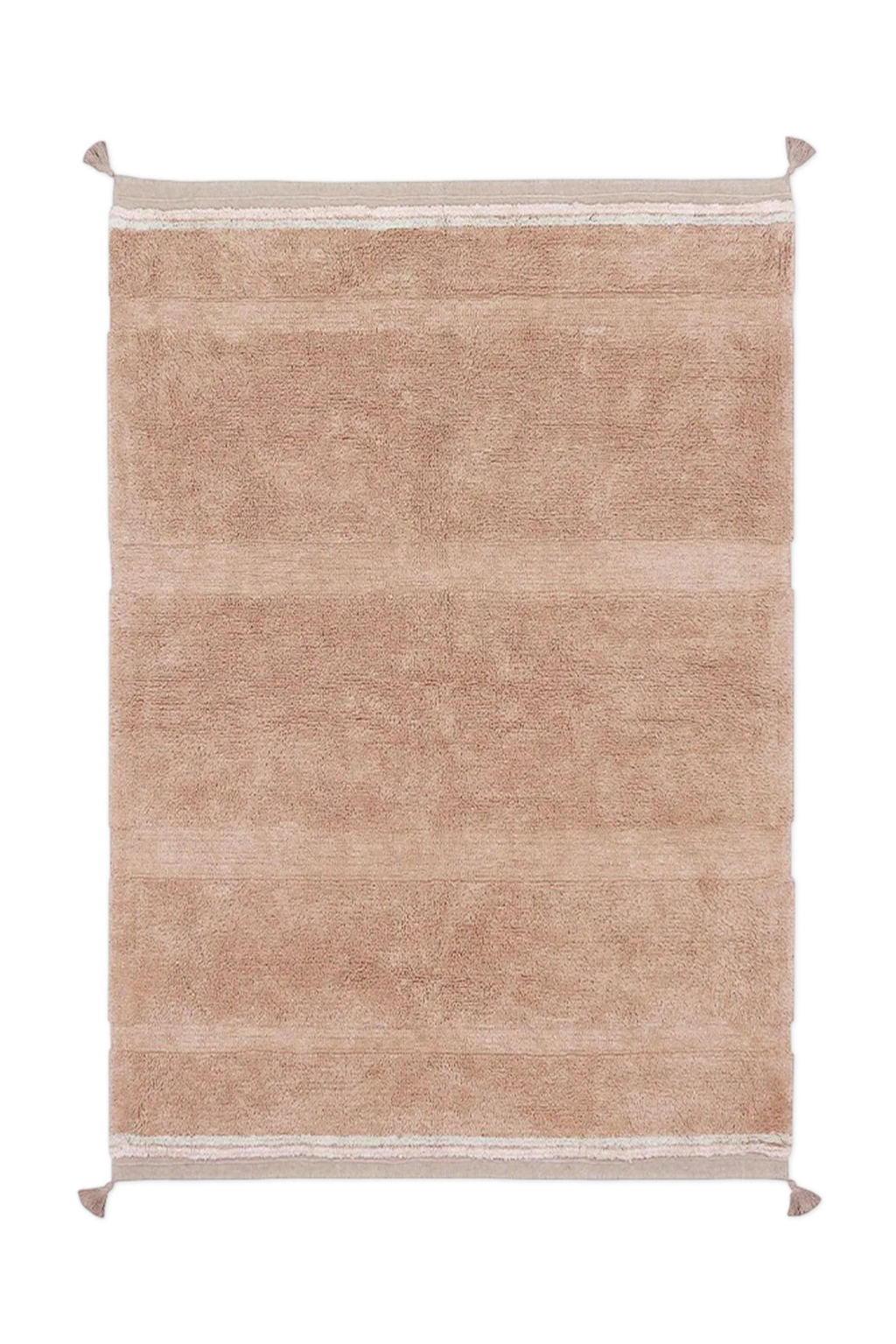 WASHABLE AREA RUG BLOOM ROSE