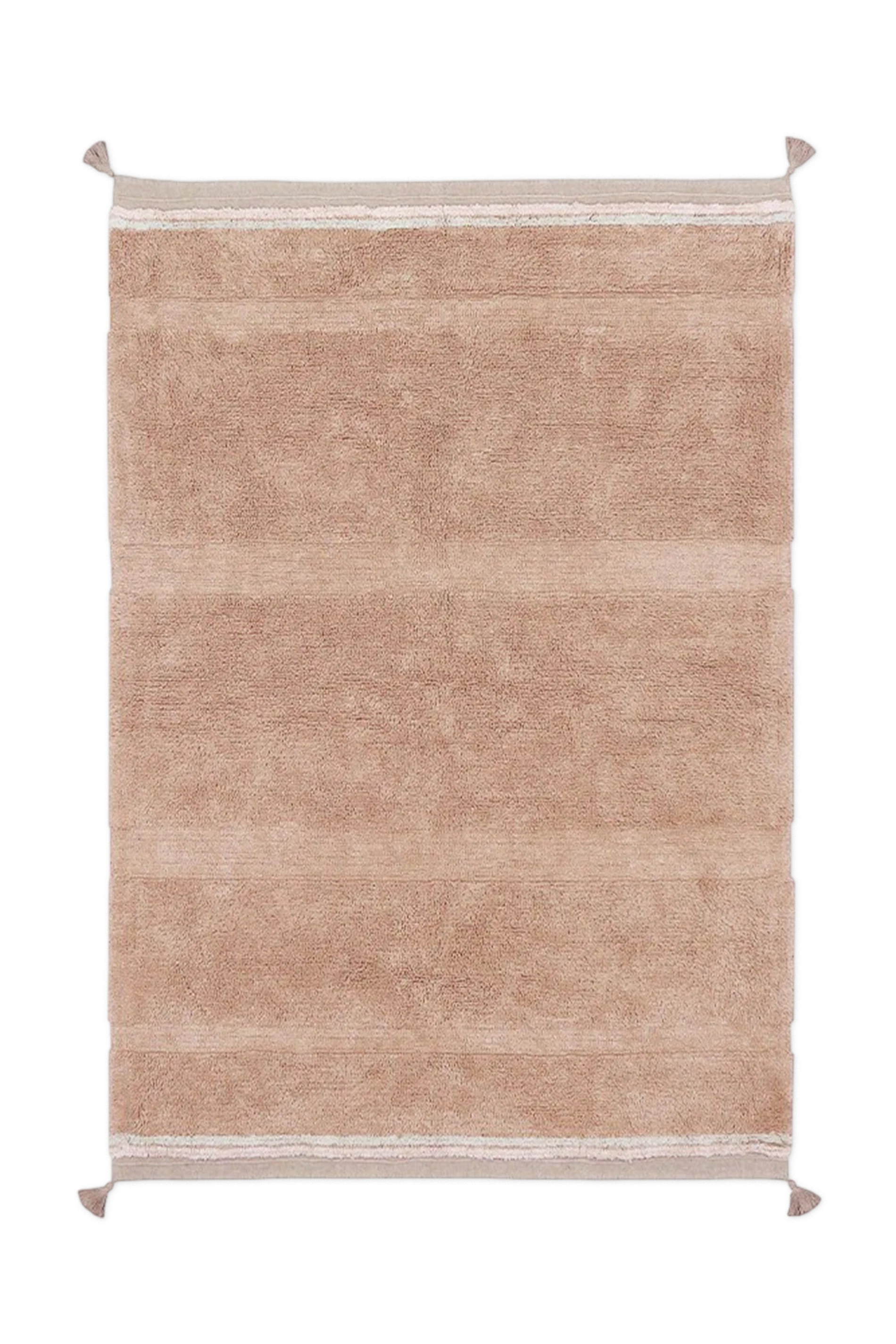 WASHABLE AREA RUG BLOOM ROSE