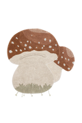 WASHABLE COTTON RUG BOLETUS
