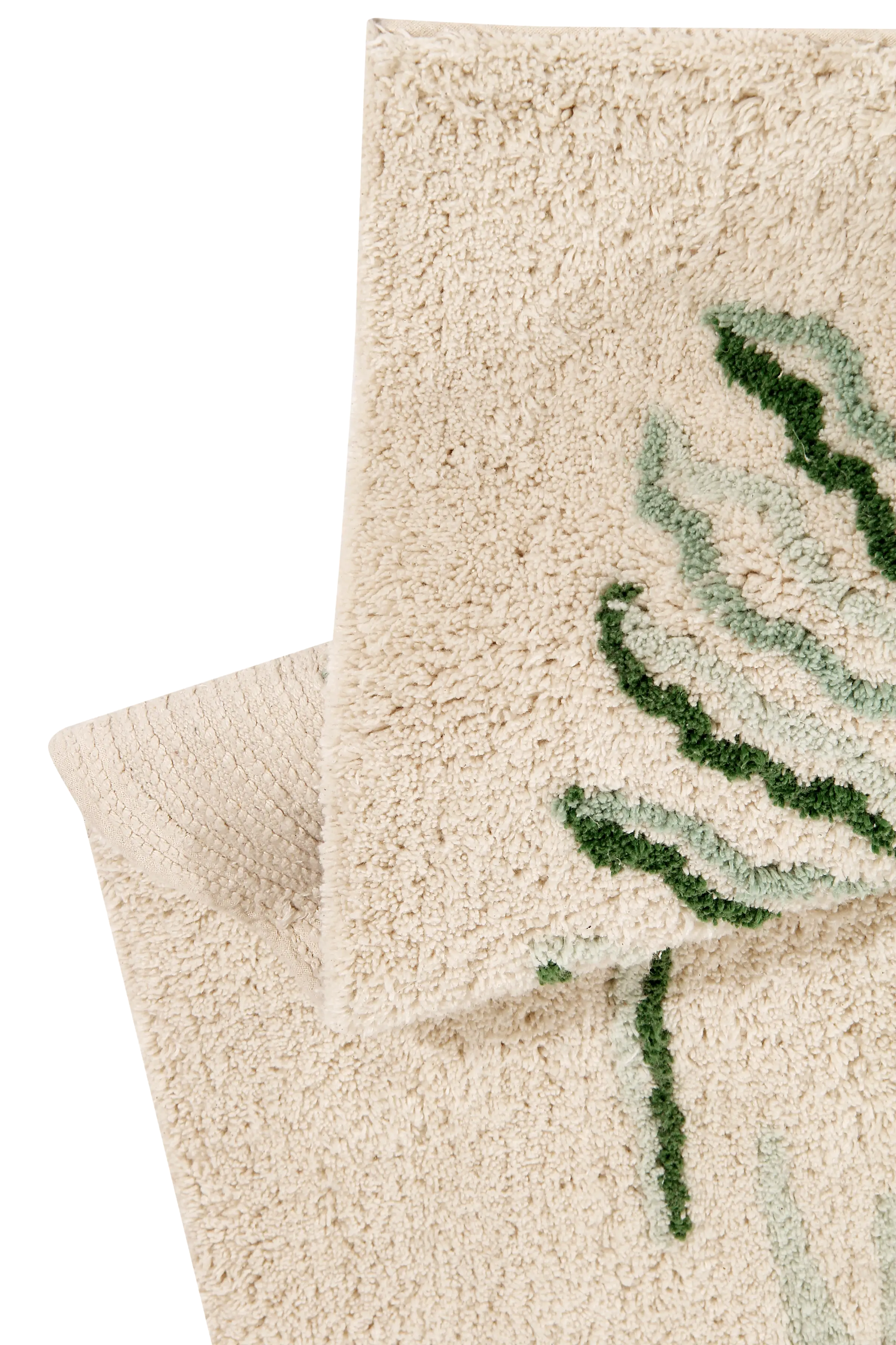 WASHABLE AREA RUG BOTANIC PLANTS
