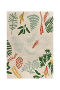 WASHABLE AREA RUG BOTANIC PLANTS