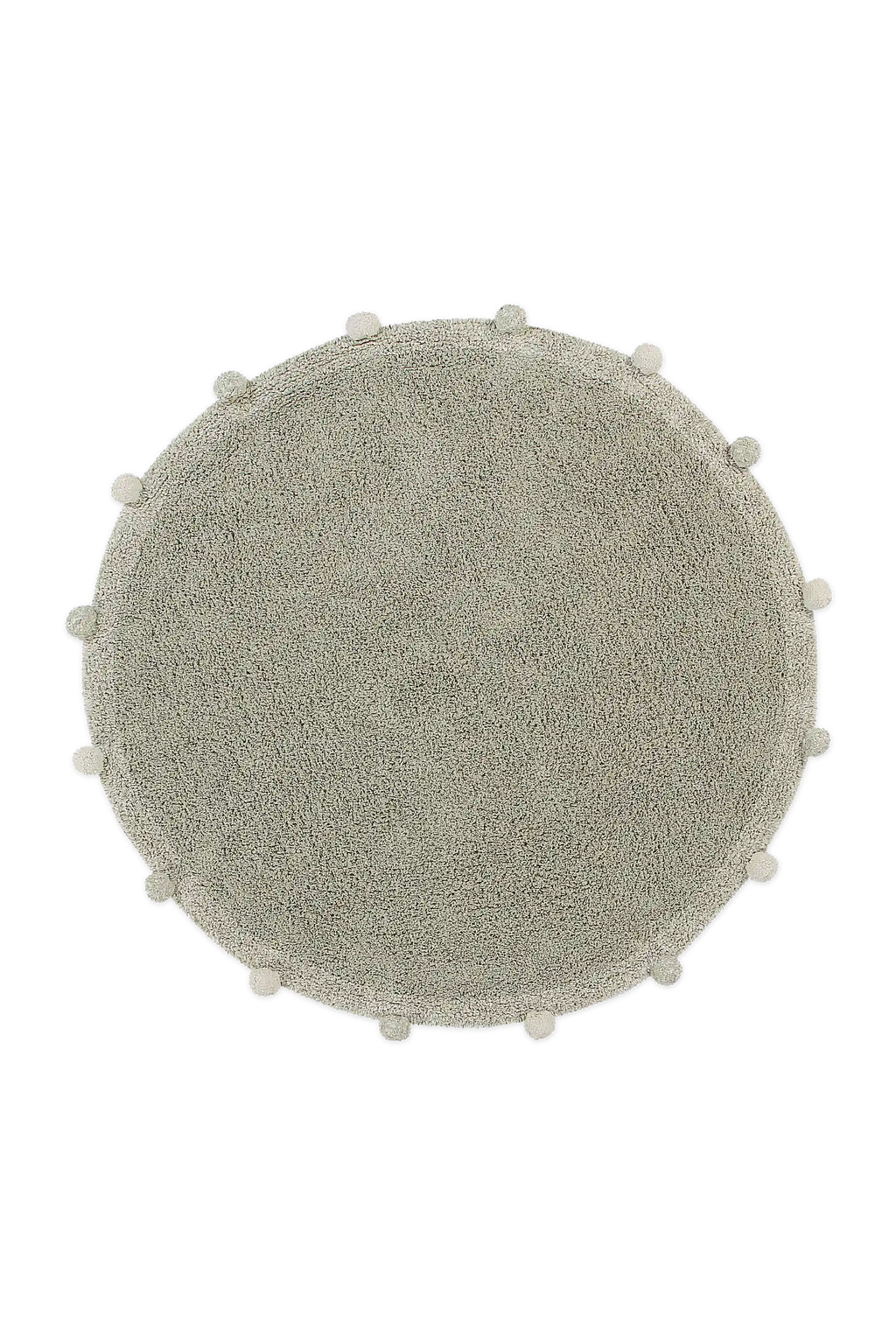 WASHABLE RUG BUBBLY OLIVE - NATURAL