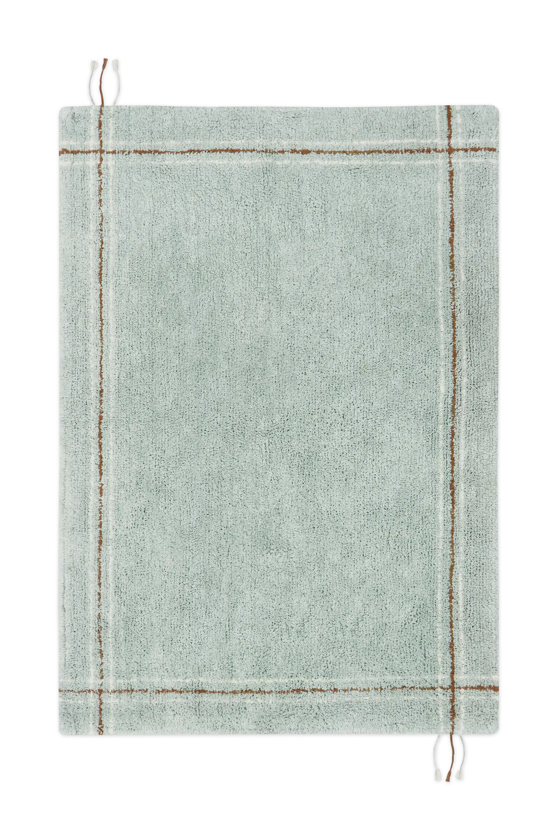 WASHABLE RUG CLOTH BLUE SAGE