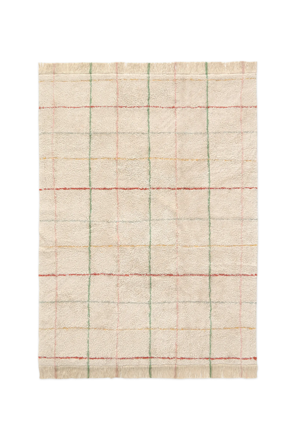 WASHABLE AREA RUG COLOR LINES