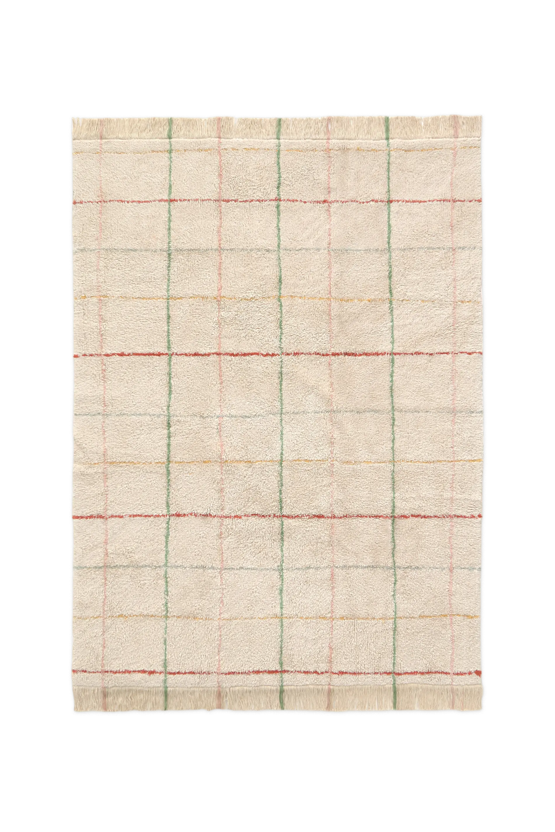 WASHABLE AREA RUG COLOR LINES