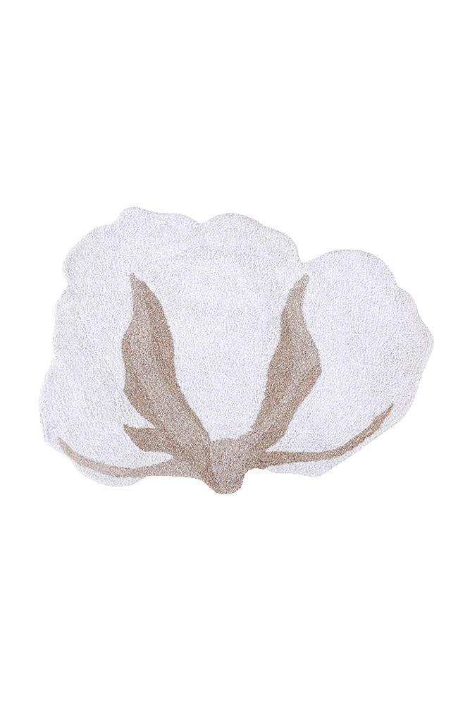 WASHABLE RUG COTTON FLOWER-Cotton Rugs-By Lorena Canals-1
