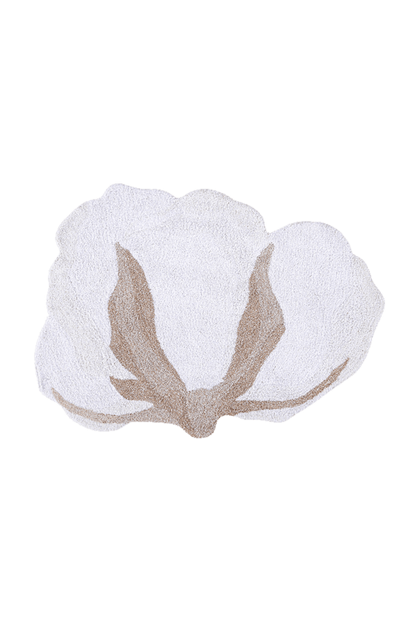 WASHABLE RUG COTTON FLOWER-Cotton Rugs-Lorena Canals-1
