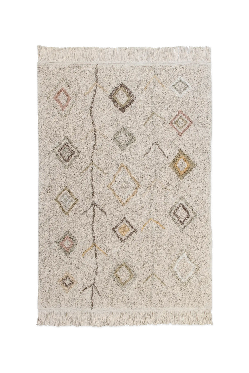 WASHABLE AREA RUG KAAROL EARTH