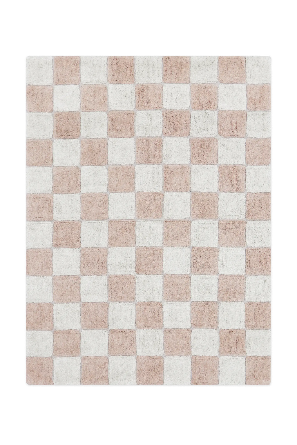 WASHABLE RUG KITCHEN TILES ROSE