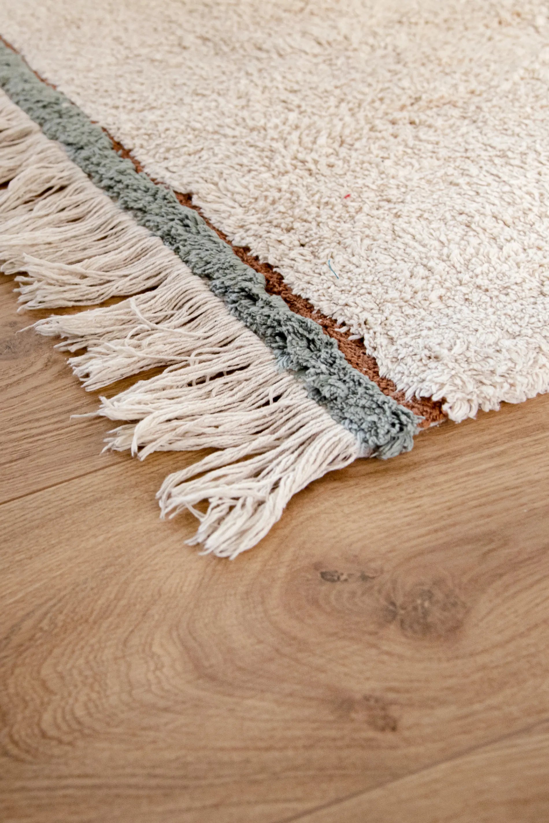 WASHABLE AREA RUG LANES BLUE