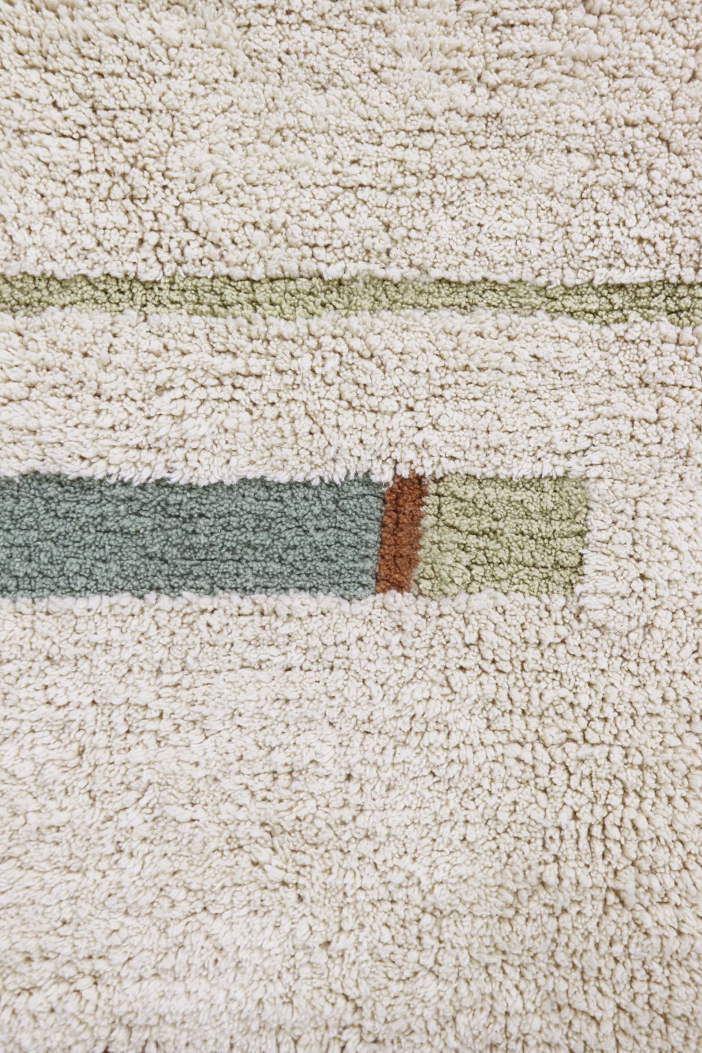 WASHABLE AREA RUG LANES BLUE
