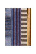 WASHABLE RUG COLOR ON INDIGO BLUE