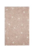 WASHABLE RUG MINI DOT ROSE