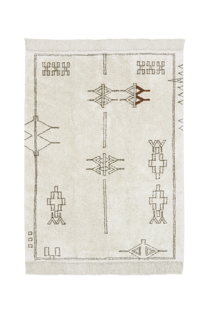 WASHABLE AREA RUG NOMAD KERMAN