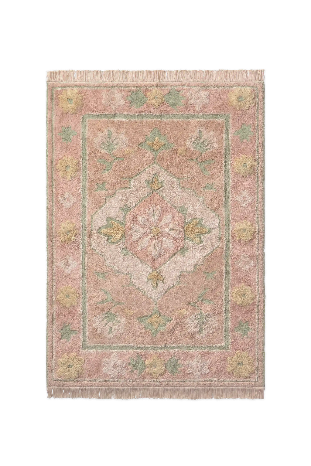 WASHABLE RUG PERSIAN PINK