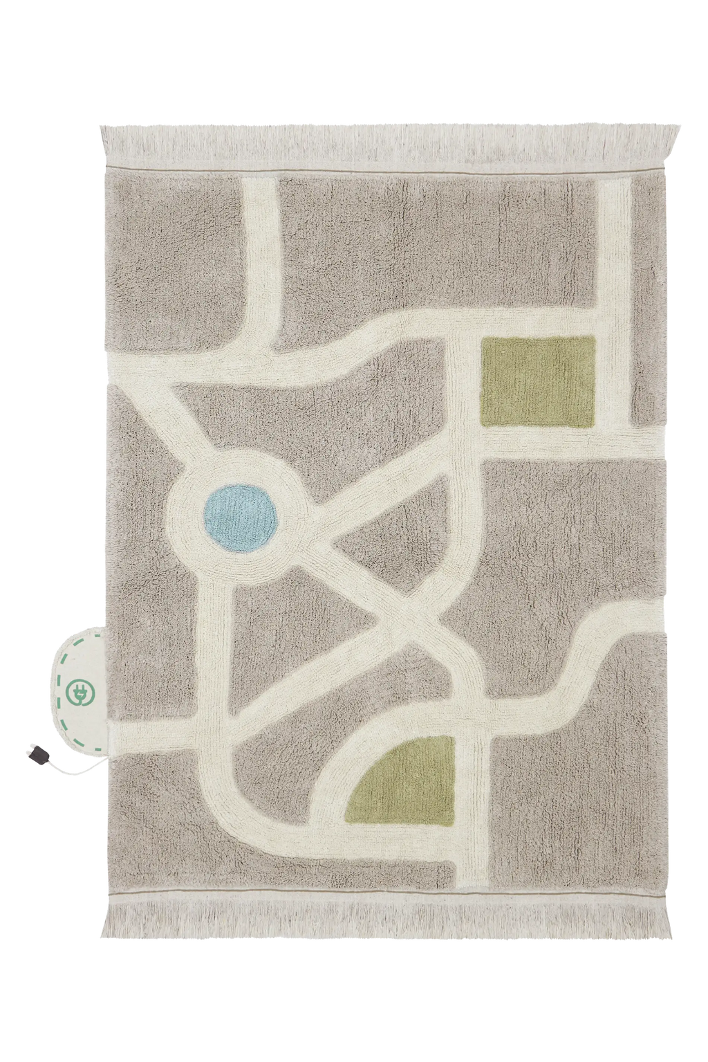 WASHABLE PLAY RUG ECOCITY