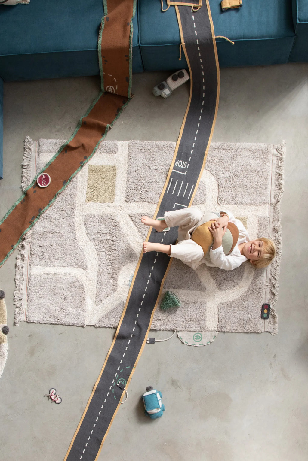 WASHABLE PLAY RUG ECOCITY