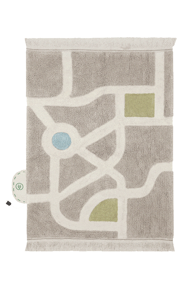 WASHABLE PLAY RUG ECOCITY