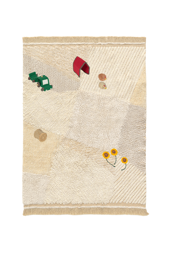 Farm Field Rug Washable play rug Farm Fields | Lorena Canals – Lorena Canals ...