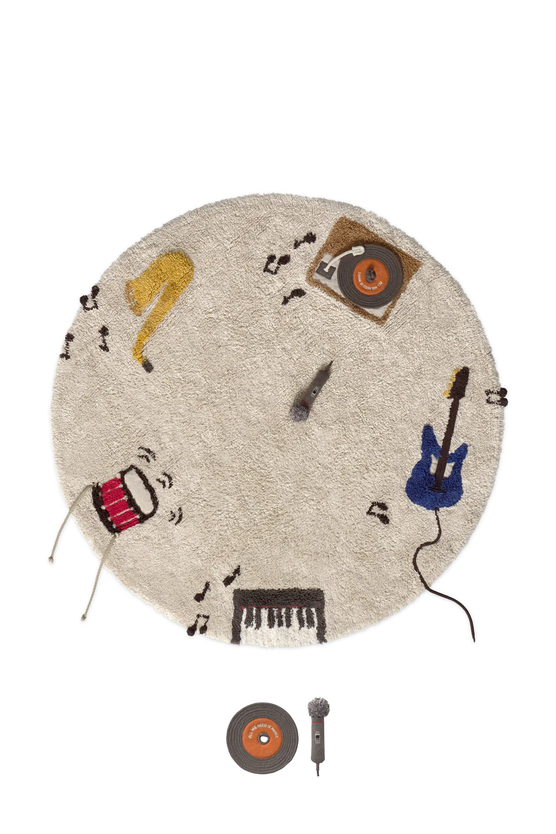 WASHABLE PLAY RUG MUSIC