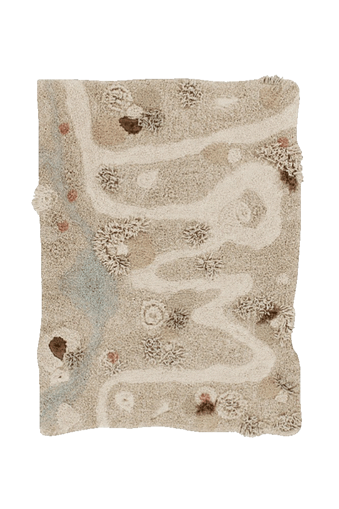WASHABLE PLAY RUG PATH OF NATURE
