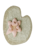 WASHABLE COTTON RUG PUFFY LILY