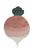 WASHABLE RUG RAMONA THE RADISH