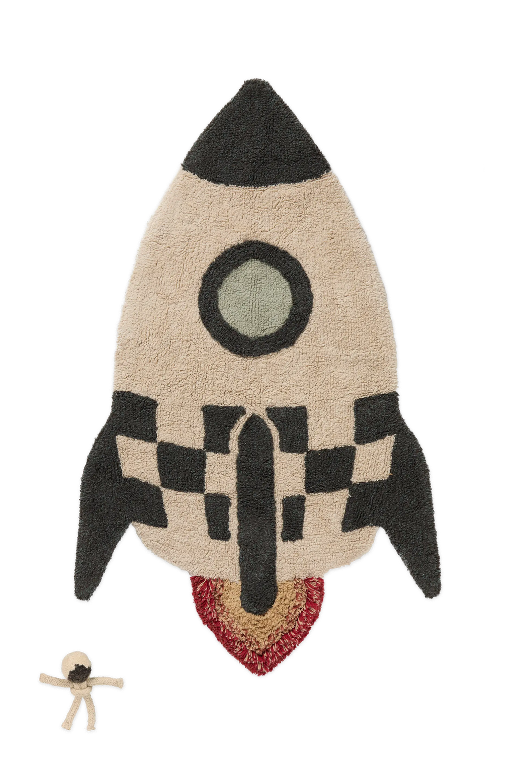 WASHABLE COTTON RUG ROCKET