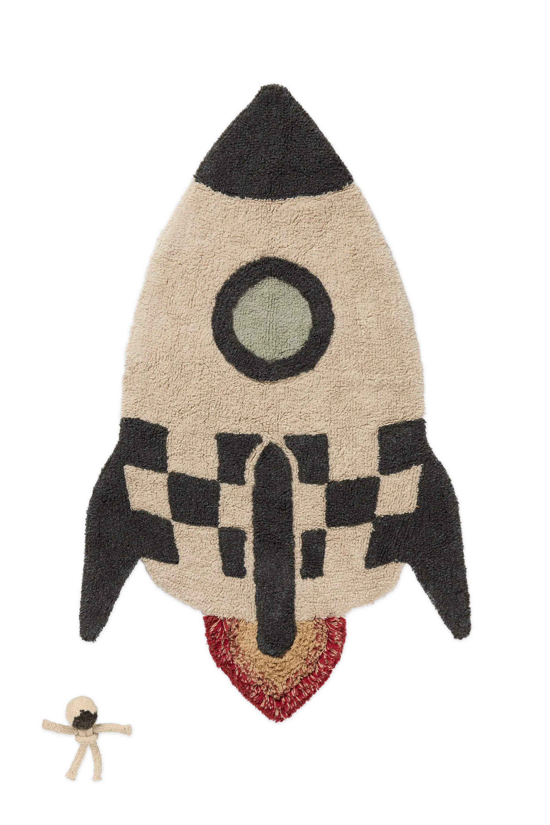 WASHABLE COTTON RUG ROCKET