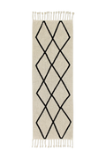 WASHABLE RUNNER RUG BEREBER BEIGE