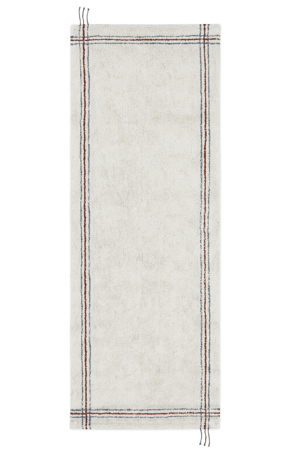 WASHABLE RUNNER RUG CUISINE NATURAL