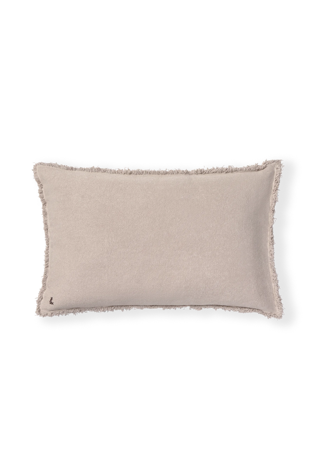STONEWASHED RECTANGULAR CUSHION NEW GREY