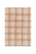 WASHABLE RUG TARTAN ROSE