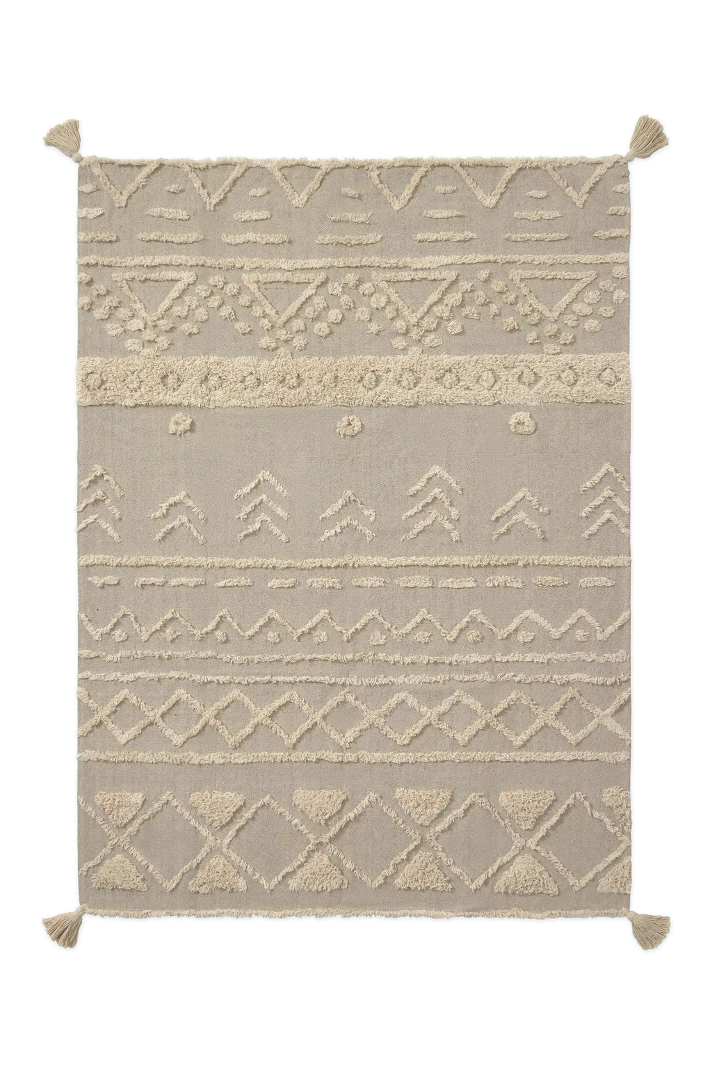 WASHABLE AREA RUG TRIBU NATURAL