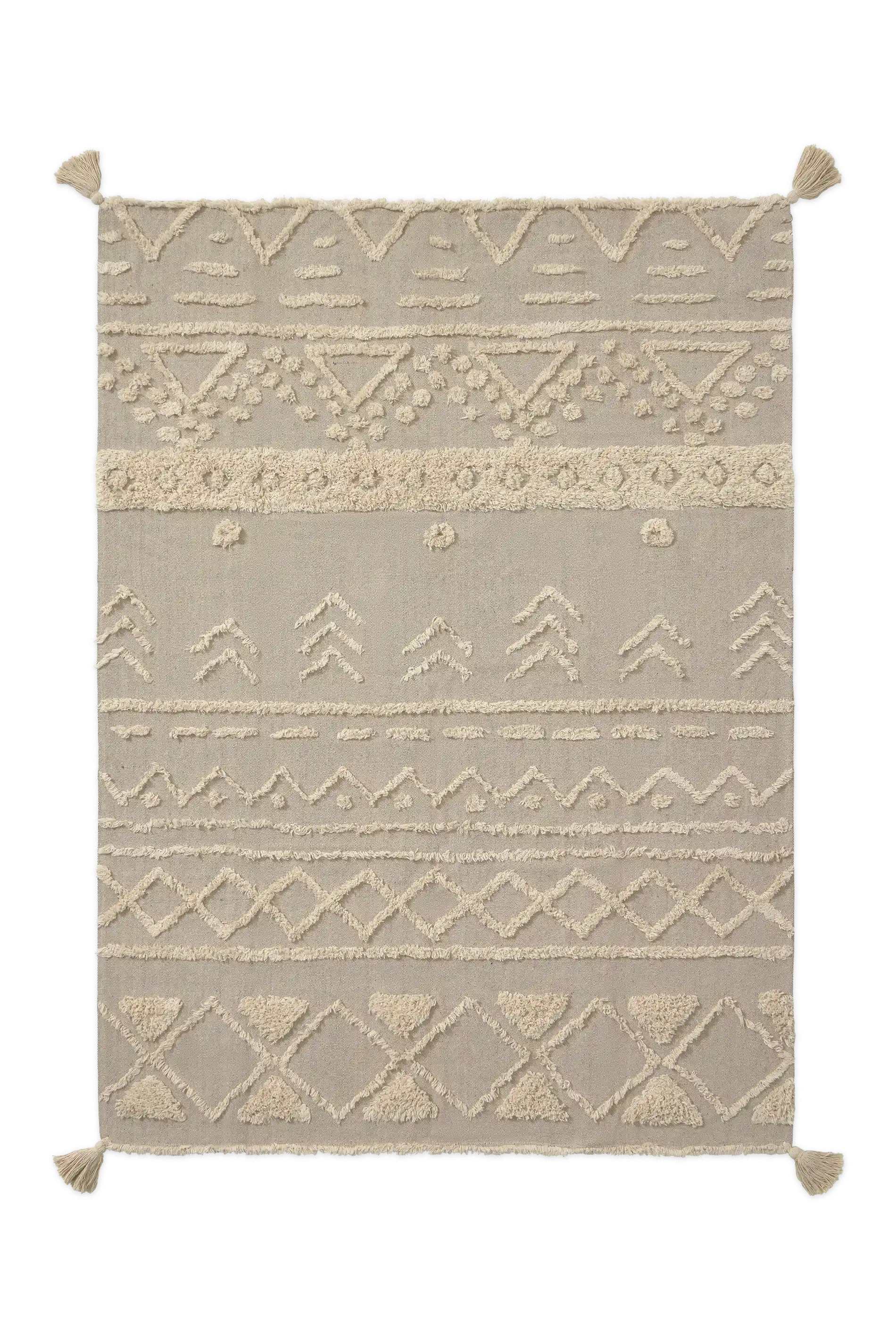 WASHABLE AREA RUG TRIBU NATURAL