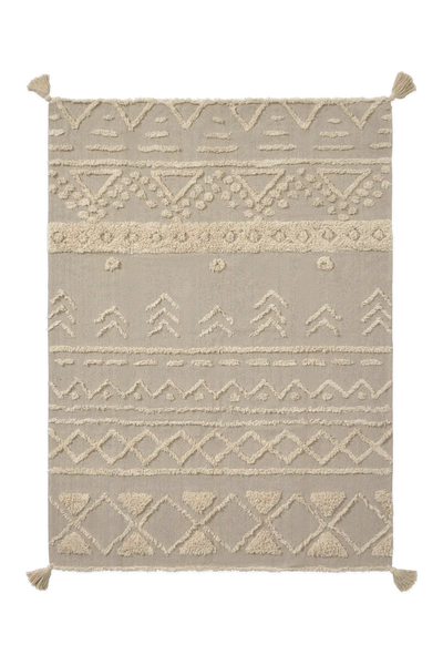 新品 LorenaCanalsWashableRugBereber ETHNIC washable-rug-cotton-tribu-