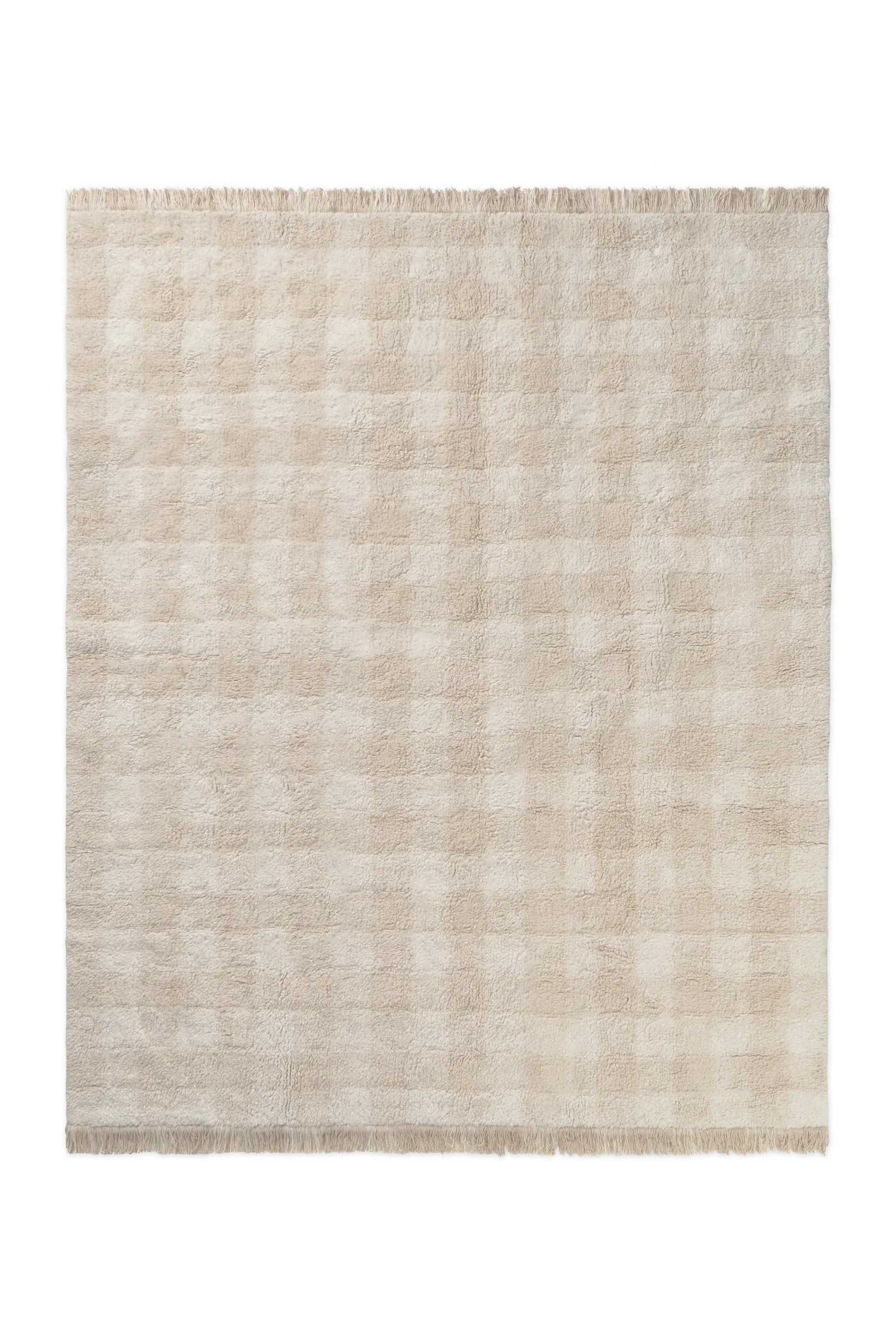 WASHABLE RUG VICHY IVORY 