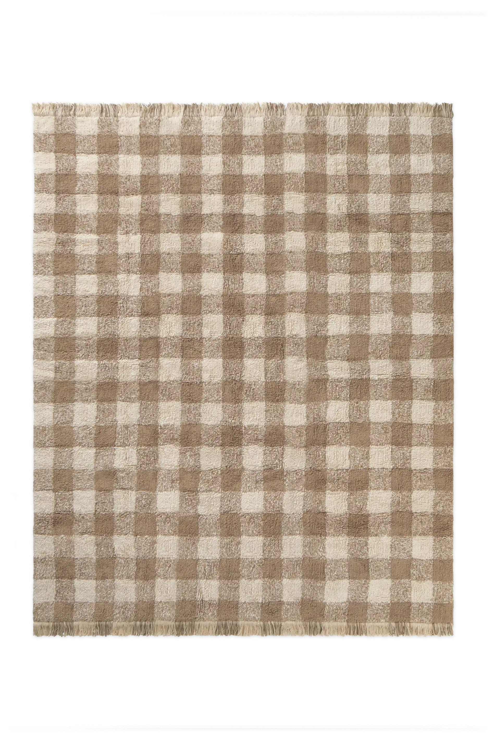 WASHABLE RUG VICHY MARRON