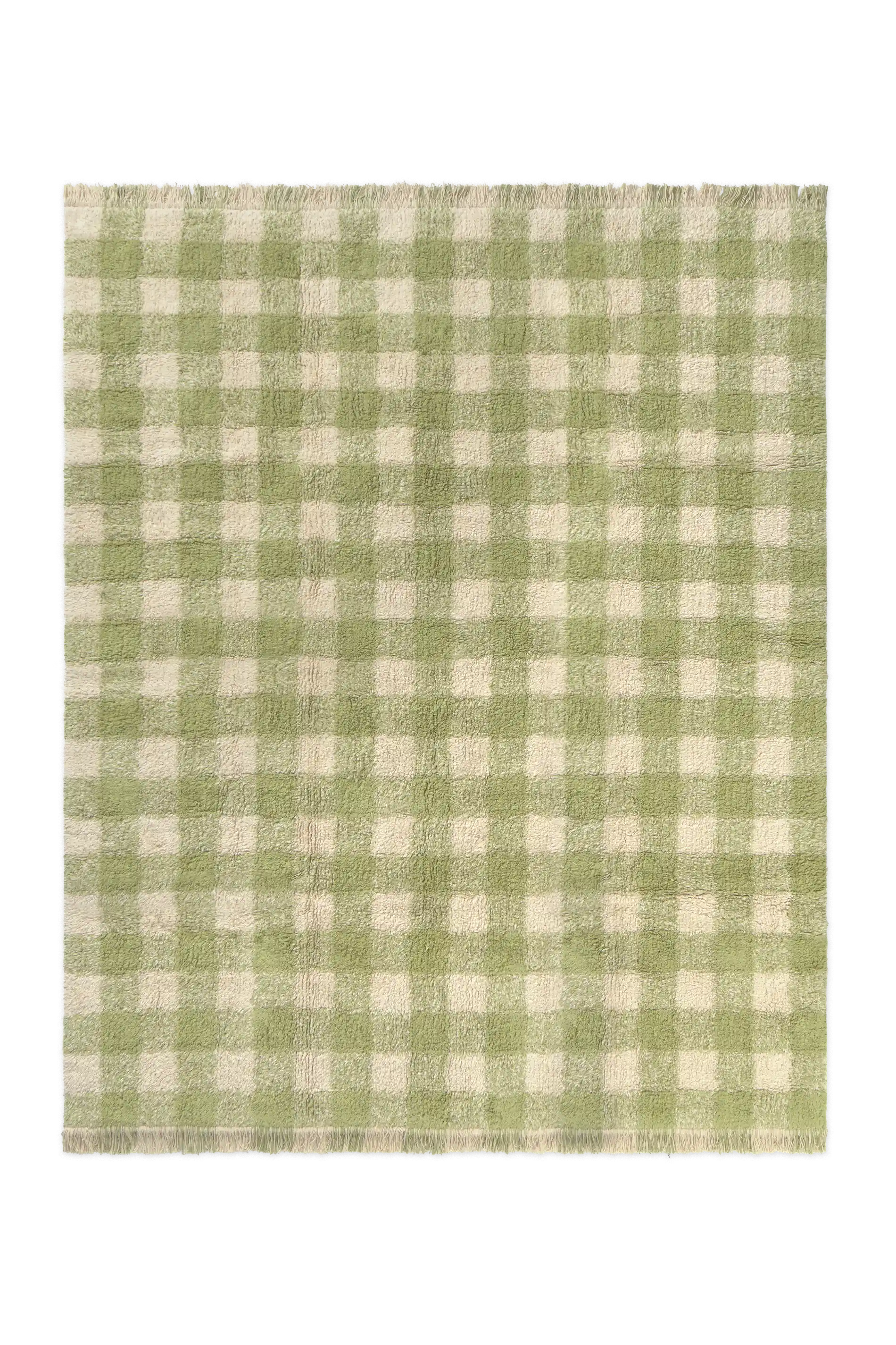 WASHABLE RUG VICHY MATCHA