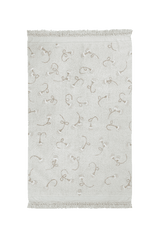 WASHABLE RUG ENGLISH GARDEN IVORY-Cotton Rugs-Lorena Canals-1