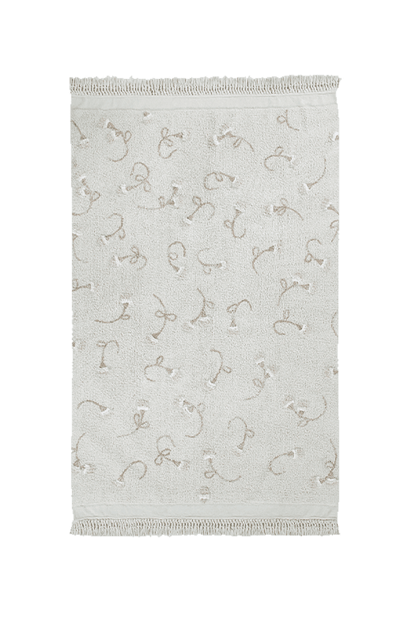 WASHABLE RUG ENGLISH GARDEN IVORY-Cotton Rugs-Lorena Canals-1