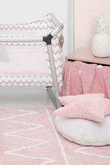 WASHABLE RUG HIPPY PINK-Cotton Rugs-Lorena Canals-4