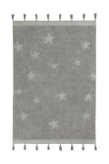 WASHABLE RUG HIPPY STARS GREY-Lorena Canals-1