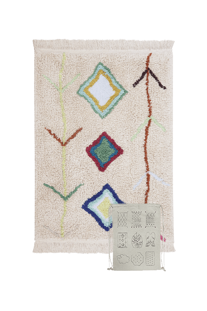 WASHABLE RUG KAAROL-Cotton Rugs-Lorena Canals-11