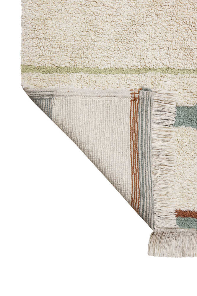 Washable Area Rug Lanes Blue – Lorena Canals | Official website